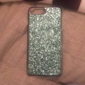 IPhone 6s Plus Sparkly Green Phone Case